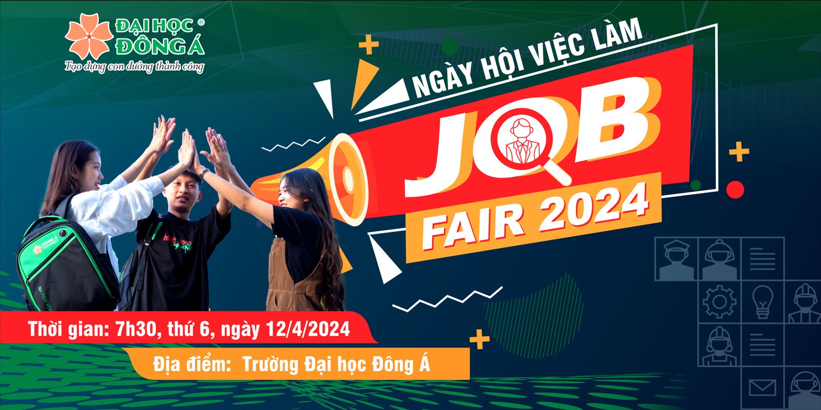 Đại học Đông Á tổ chức Ngày hội việc làm thường niên 2024